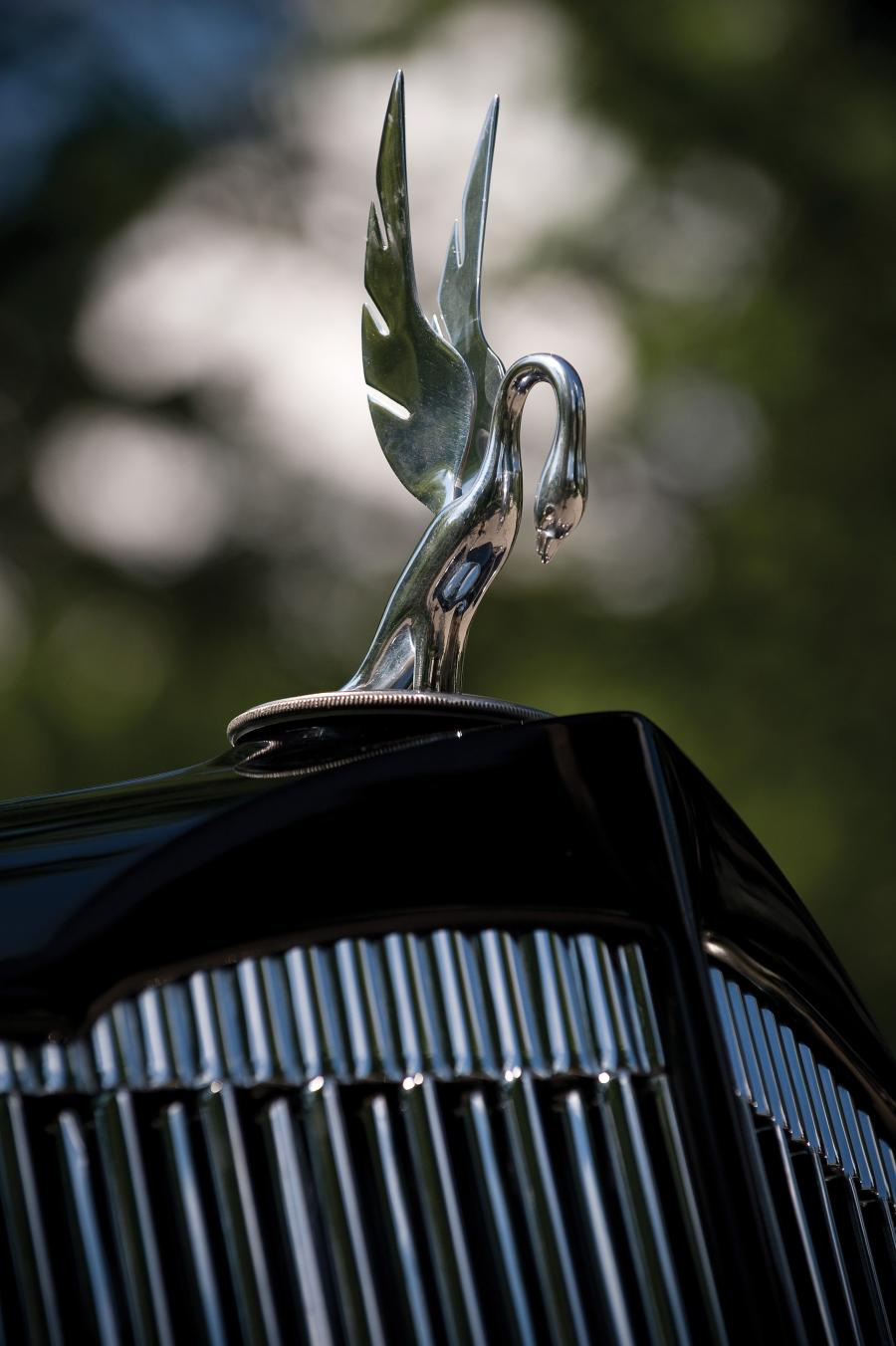 Логотип Packard Twelve 2/4-Passenger Coupe Roadster 1936 года  (фото 12 из 17)